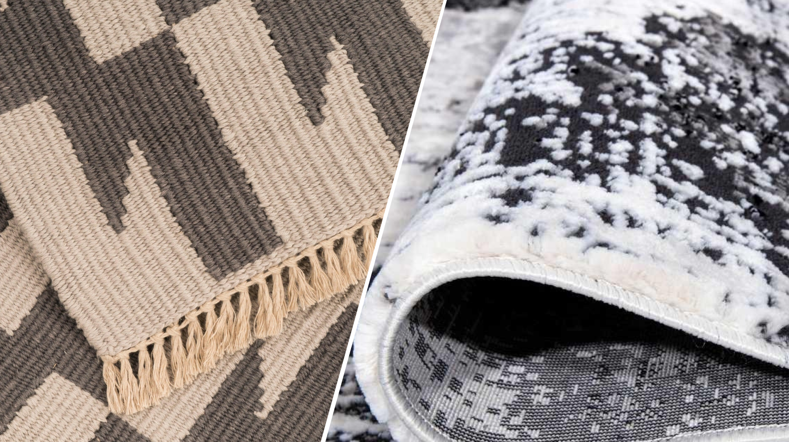 Premium Cotton vs. Sustainable Hemp rug
