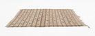 Hemp Bouquet Handwoven Vintage Hemp Rug - 01-00170 - Arconiz