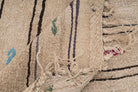 Hemp Bouquet Handwoven Vintage Hemp Rug - 01-00170 - Arconiz