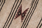Hemp Bouquet Handwoven Vintage Hemp Rug - 01-00276 - Arconiz