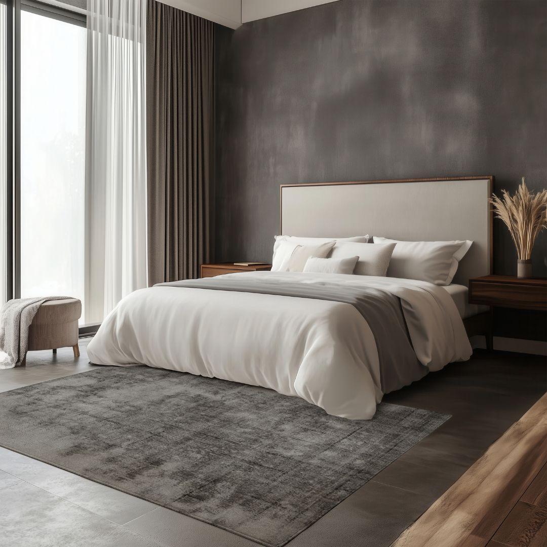 Vintage Gray Turkish Distressed Rug - TUR-GRY-GHO-68-009 - Arconiz