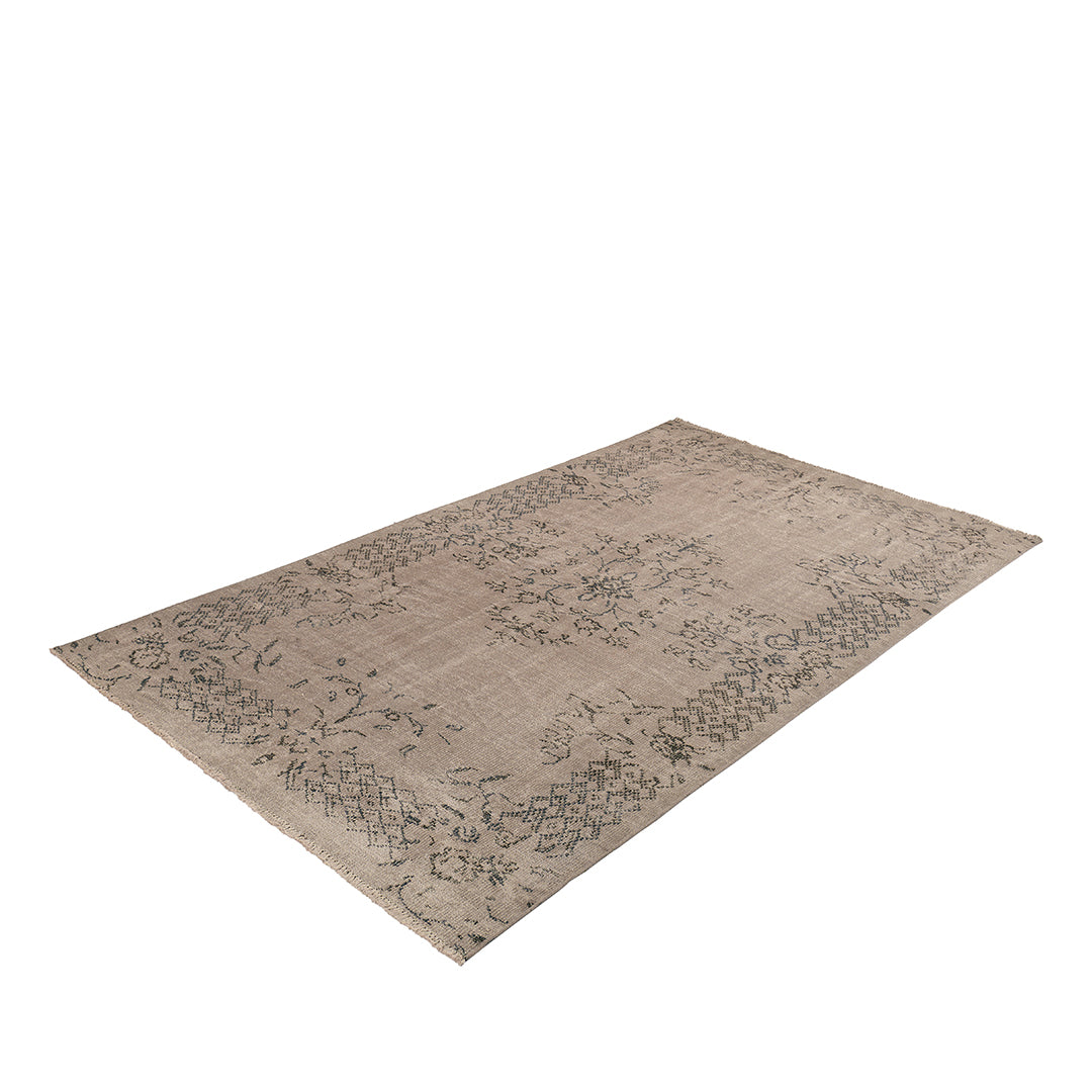 Vintage Beige Turkish Medallion Rug - TUR-BEI-HER-59-002 - Arconiz