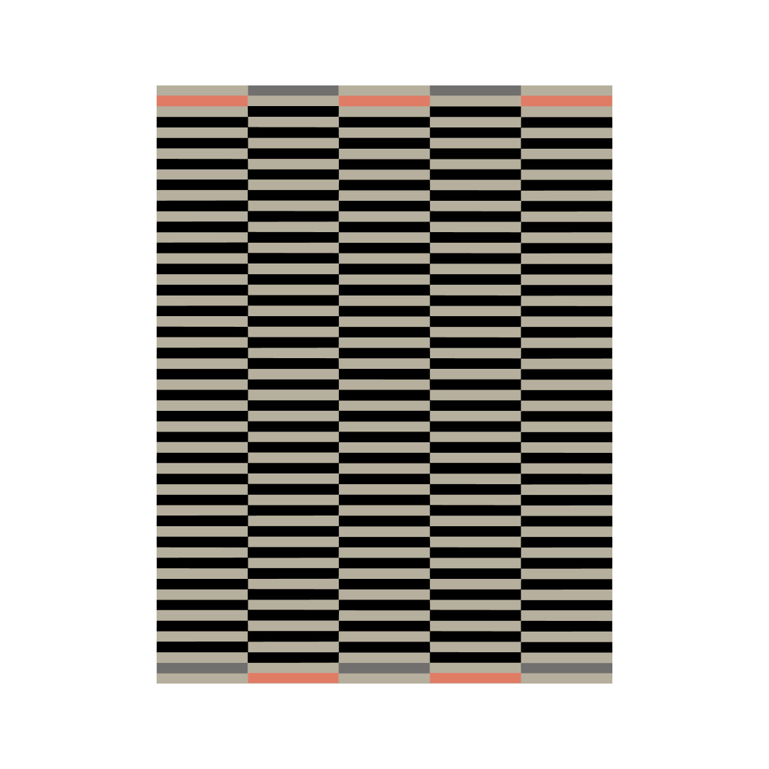 "Eternity" Handwoven Hemp Rug - - Arconiz