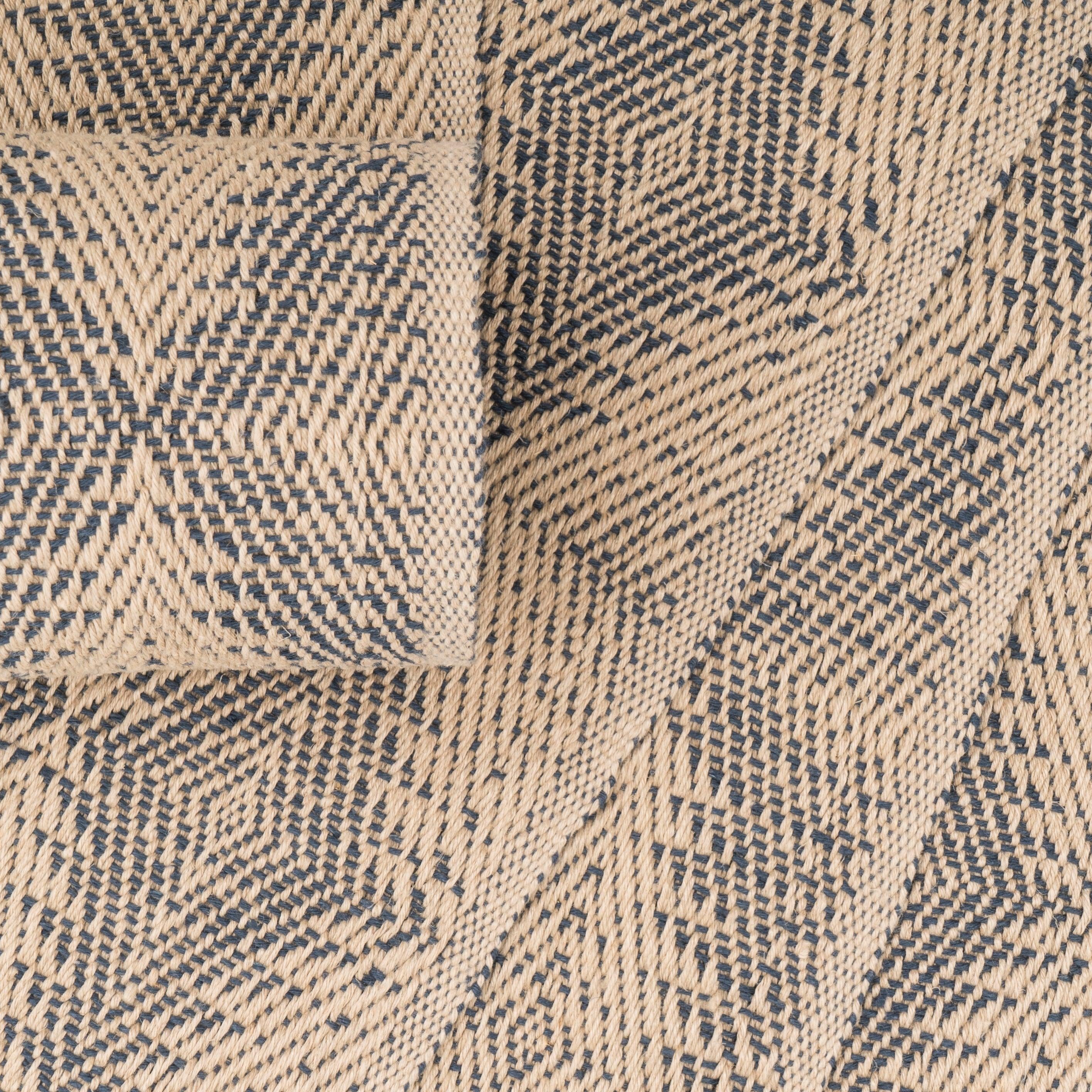 Pine Cones Handwoven Hemp Placemat & Table Runner Set - 9IHRDOK001016 - Arconiz