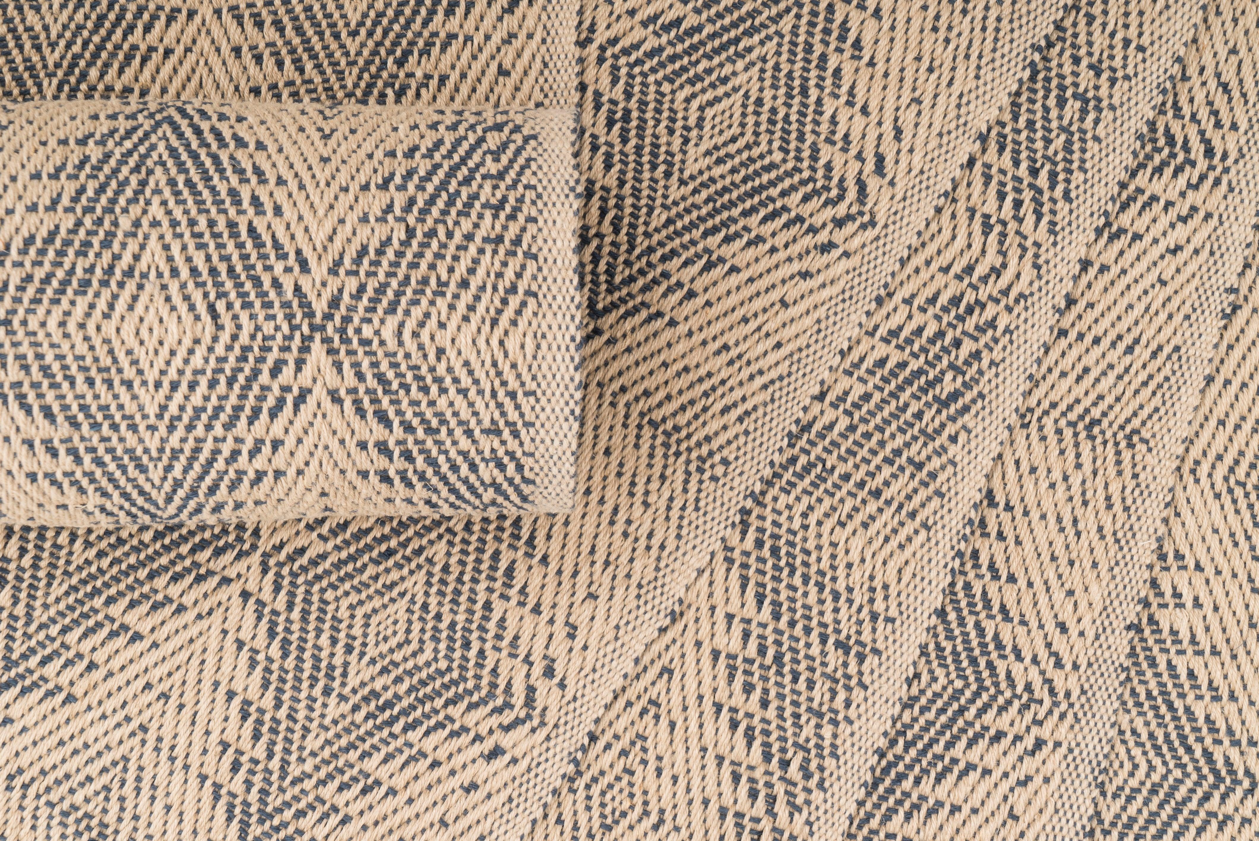 Pine Cones Handwoven Hemp Placemat & Table Runner Set - 9IHRDOK001016 - Arconiz