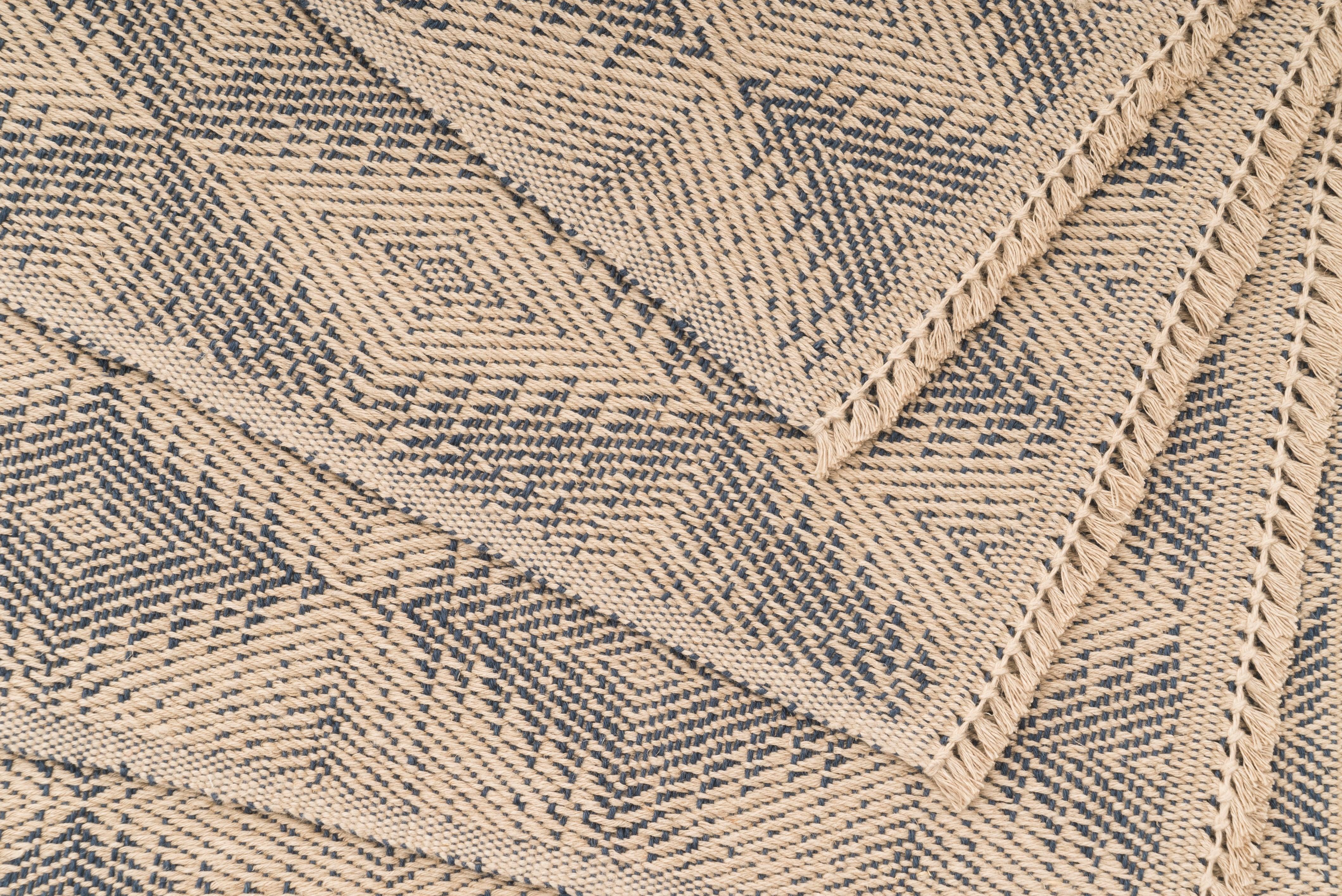 Pine Cones Handwoven Hemp Placemat & Table Runner Set - 9IHRDOK001016 - Arconiz