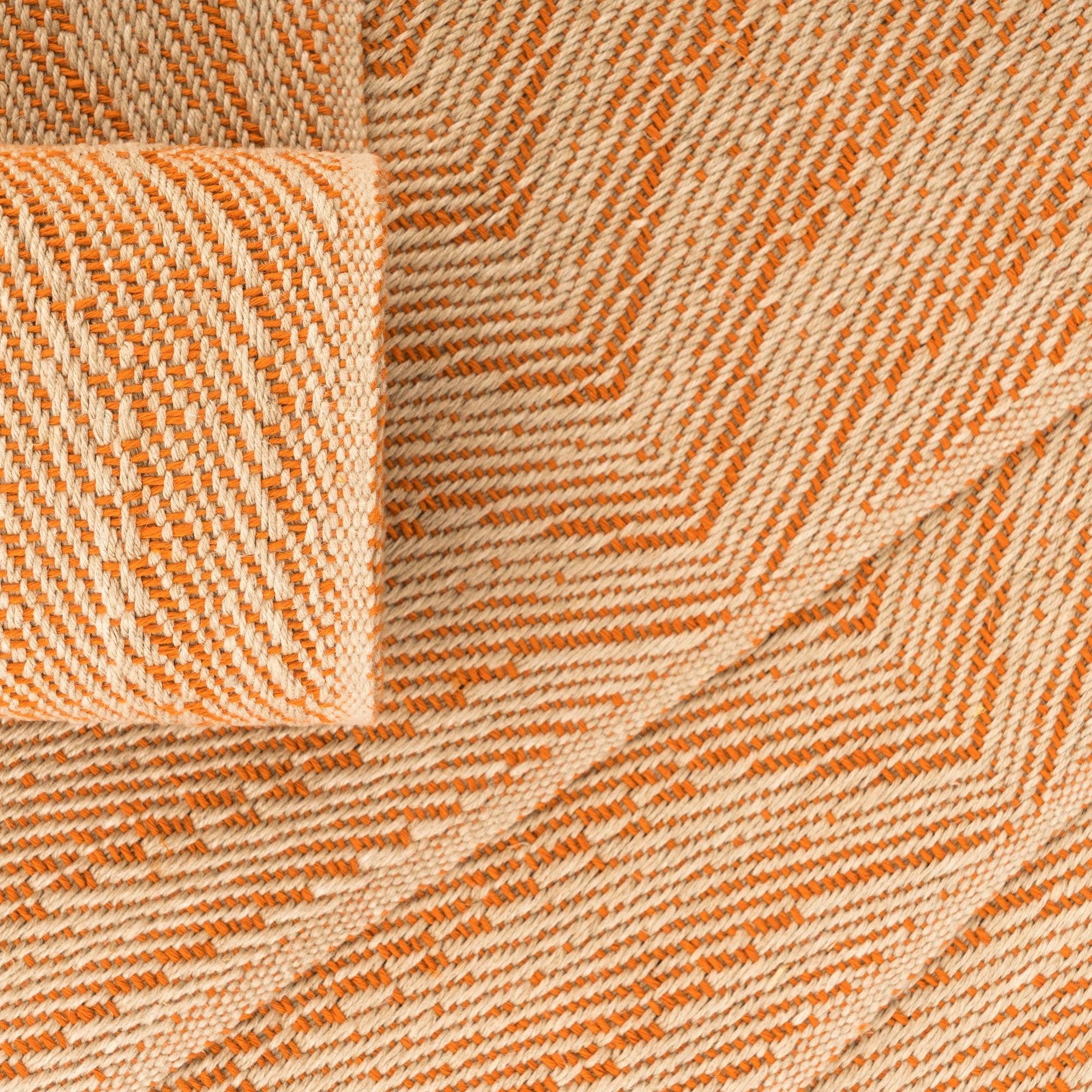 Waves Handwoven Hemp Placemat & Table Runner Set - 9IHRDOK001048 - Arconiz