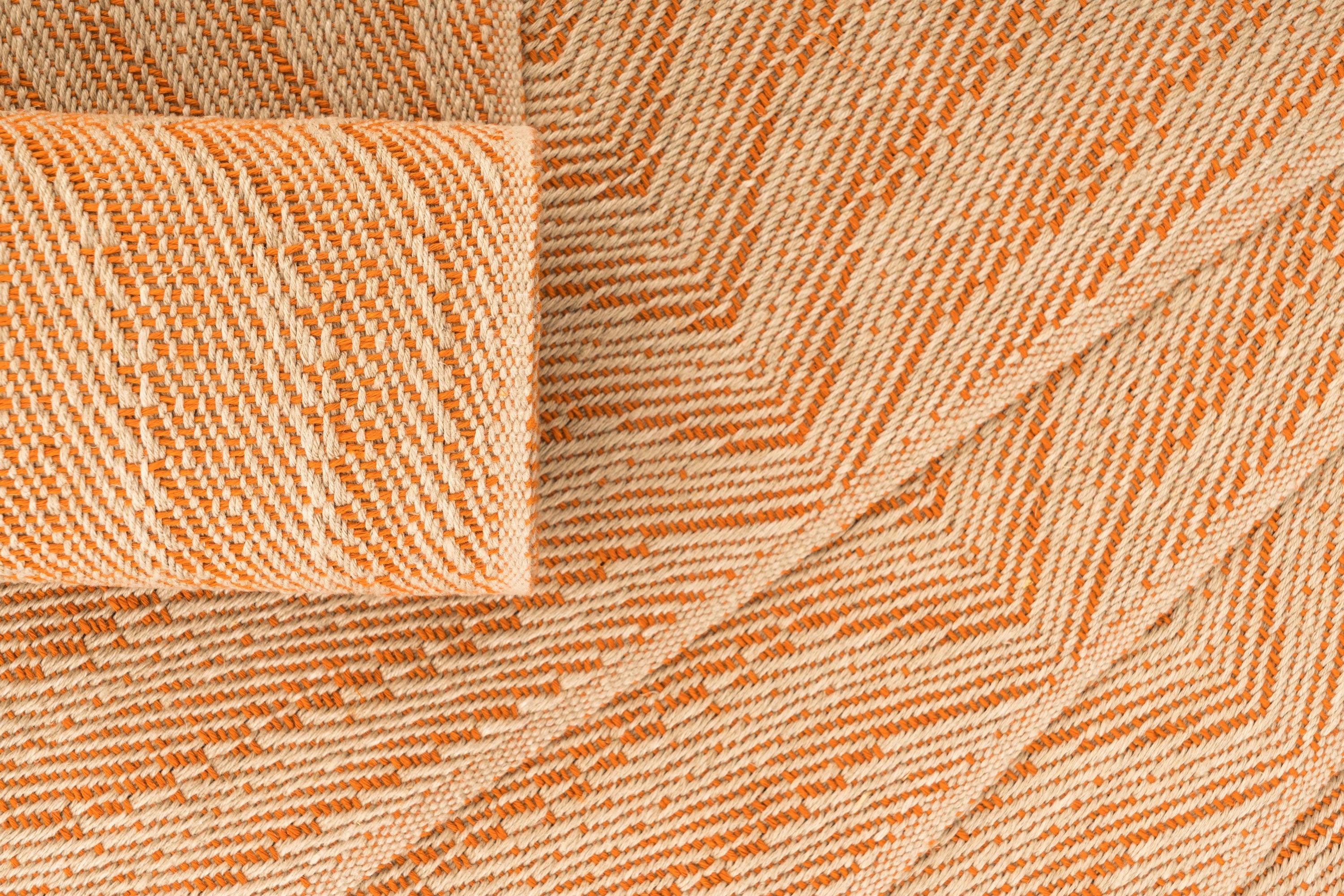 Waves Handwoven Hemp Placemat & Table Runner Set - 9IHRDOK001048 - Arconiz