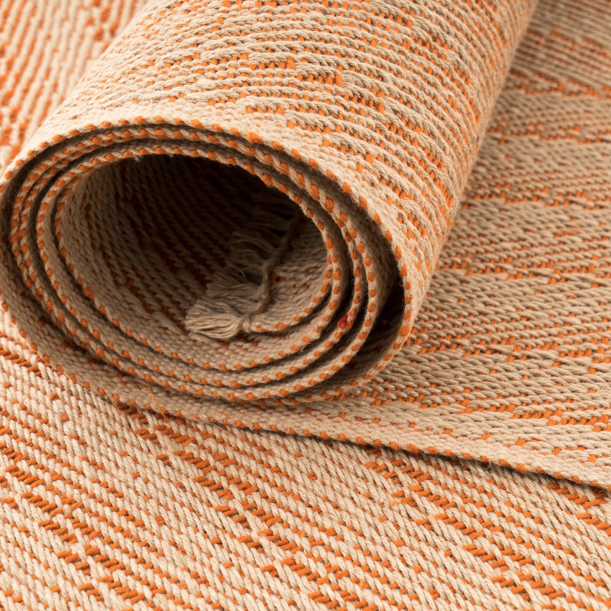 Waves Handwoven Hemp Placemat & Table Runner Set - 9IHRDOK001048 - Arconiz