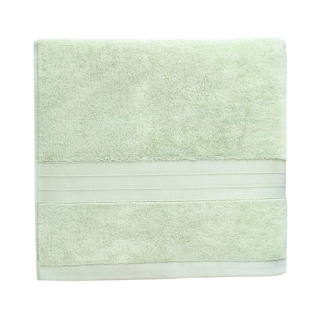 Sage Green Turkish Cotton Luxury Bath Towel - BAT-LT-GRE-30X56-1.6.1 - Arconiz
