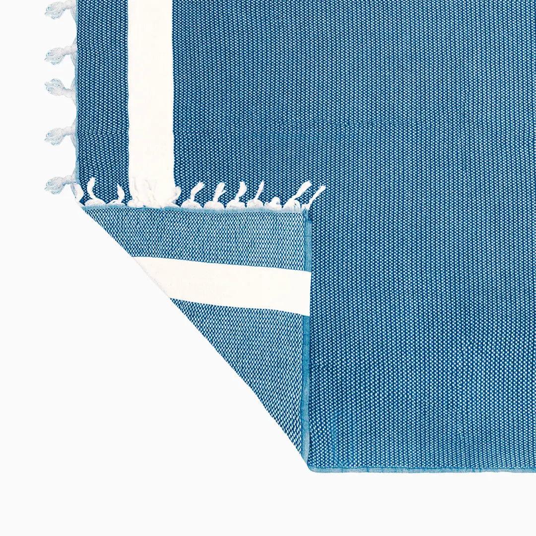 Luxurious Cotton Throw - Soft Boho Stripe Dark Grey - Bsk-Thr-1317-1U - Dark Grey - Arconiz