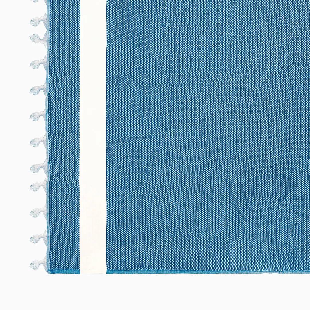 Luxurious Cotton Throw - Soft Boho Stripe Dark Grey - Bsk-Thr-1317-1U - Dark Grey - Arconiz