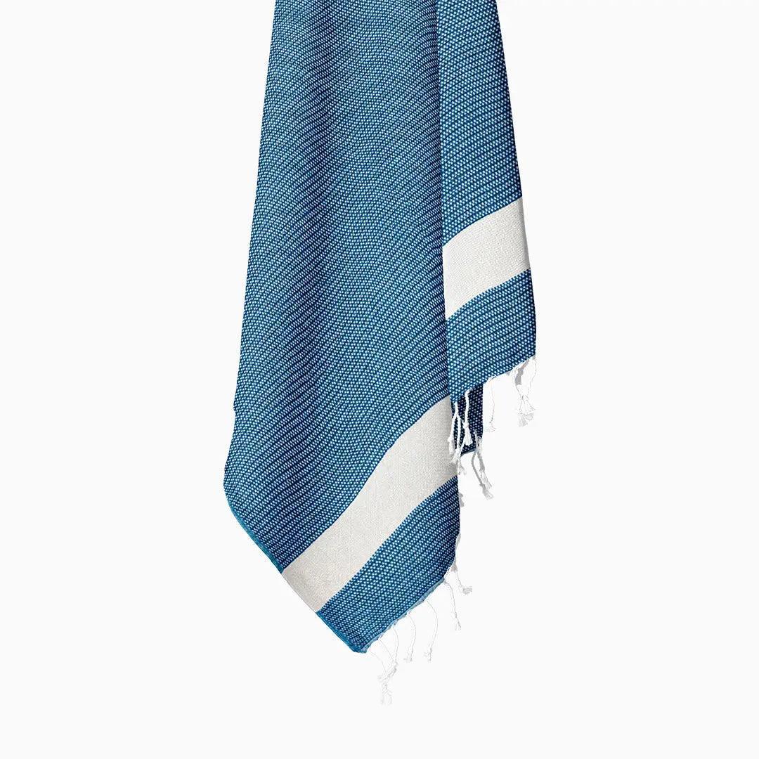 Luxurious Cotton Throw - Soft Boho Stripe Dark Grey - Bsk-Thr-1317-1U - Dark Grey - Arconiz