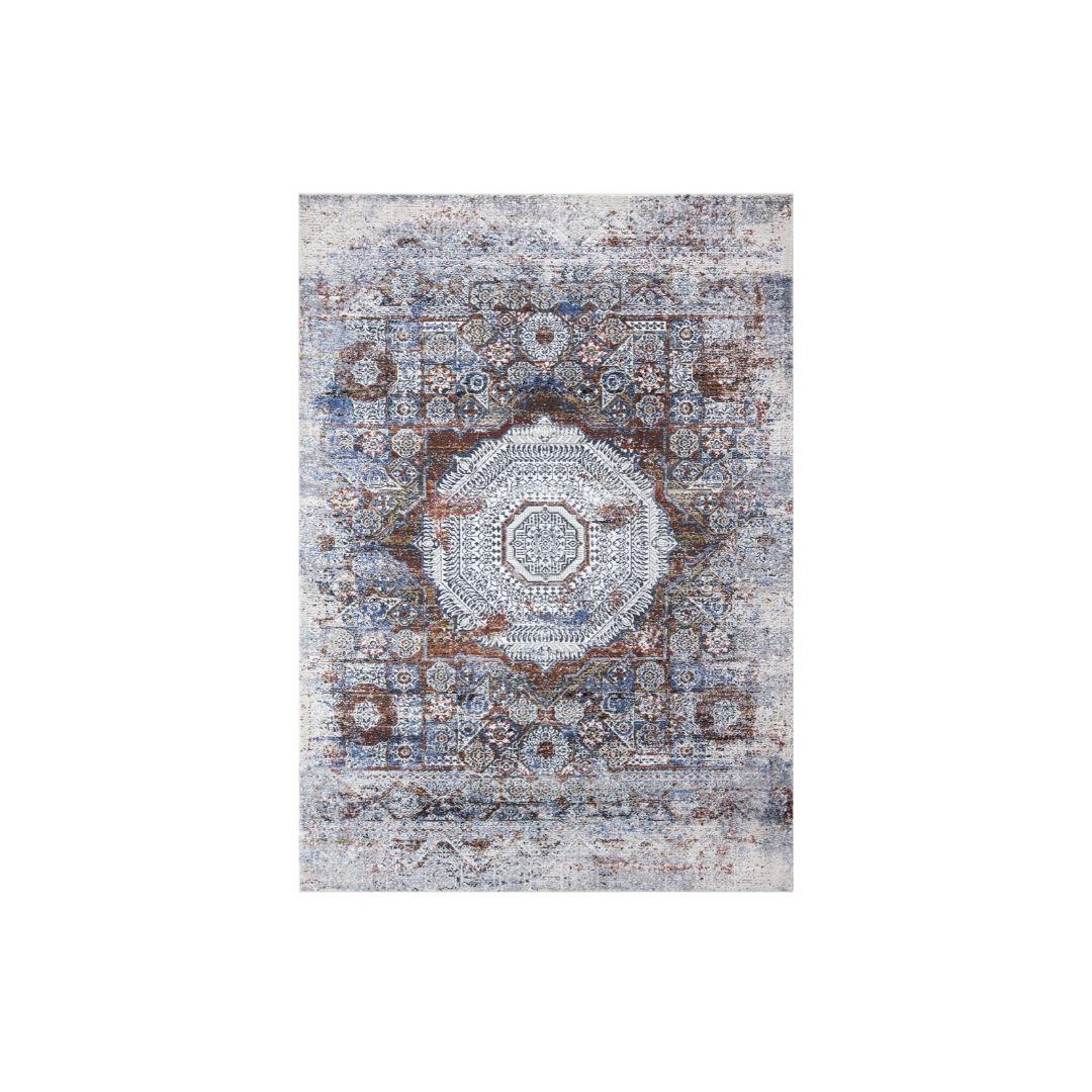 Durable Area Rugs for High Traffic, Grey - DIA-27236-MUL-5X7-5.1 - Arconiz