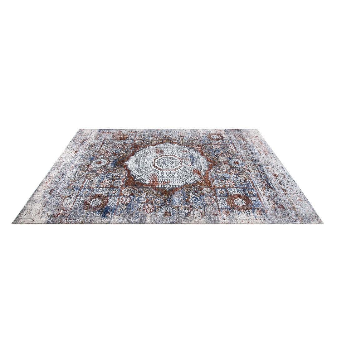 Durable Area Rugs for High Traffic, Grey - DIA-27236-MUL-5X7-5.1 - Arconiz
