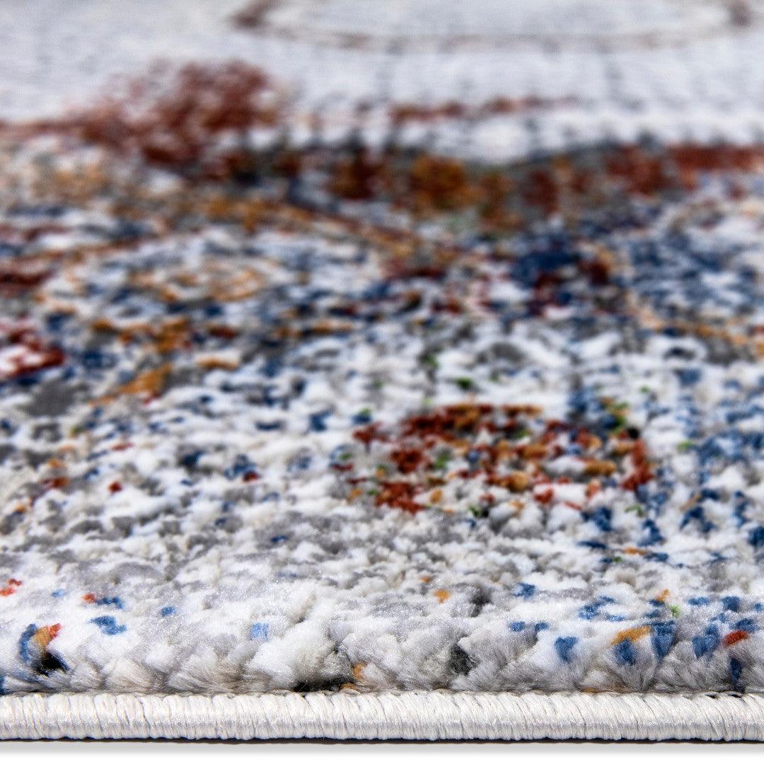 Durable Area Rugs for High Traffic, Grey - DIA-27236-MUL-5X7-5.1 - Arconiz