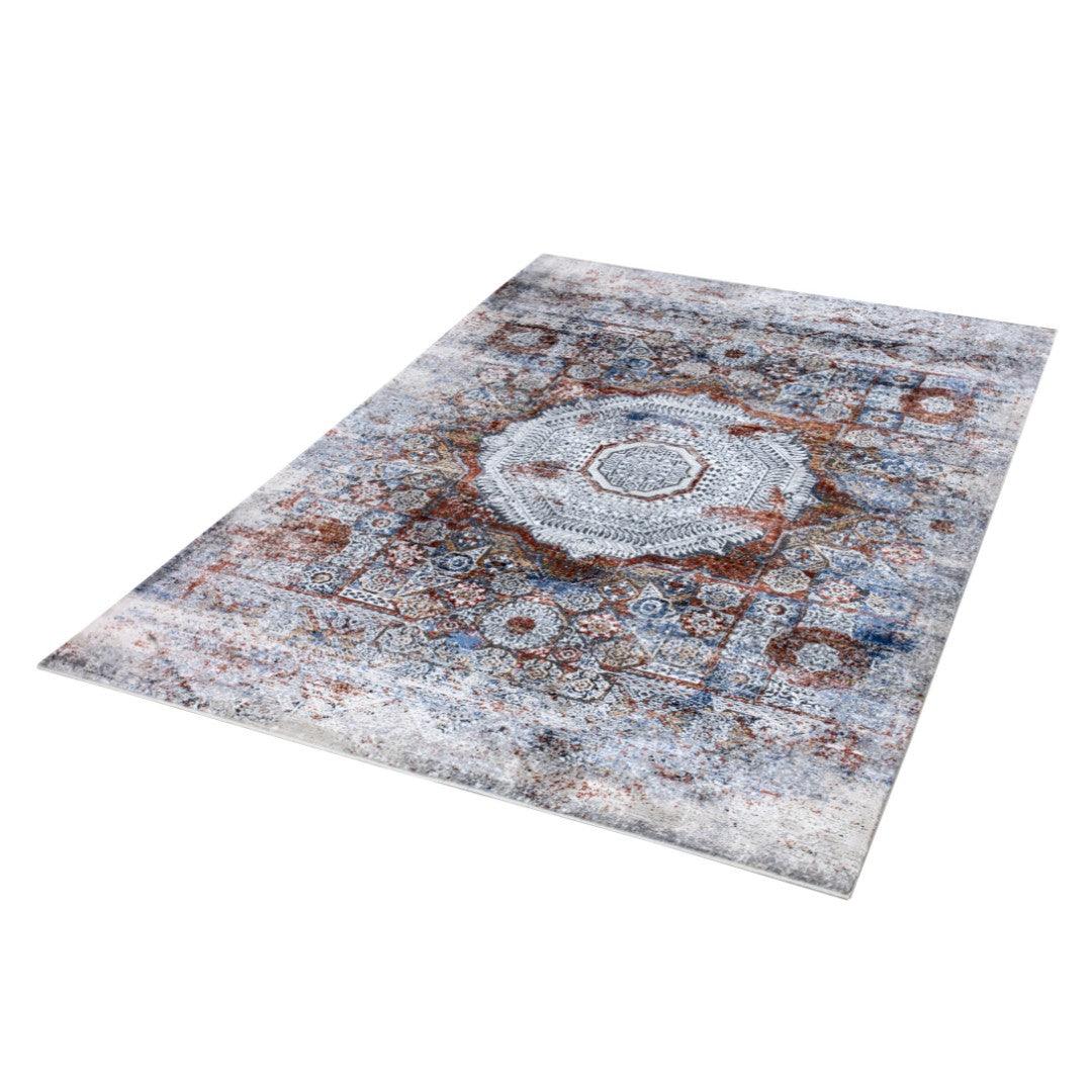 Durable Area Rugs for High Traffic, Grey - DIA-27236-MUL-5X7-5.1 - Arconiz