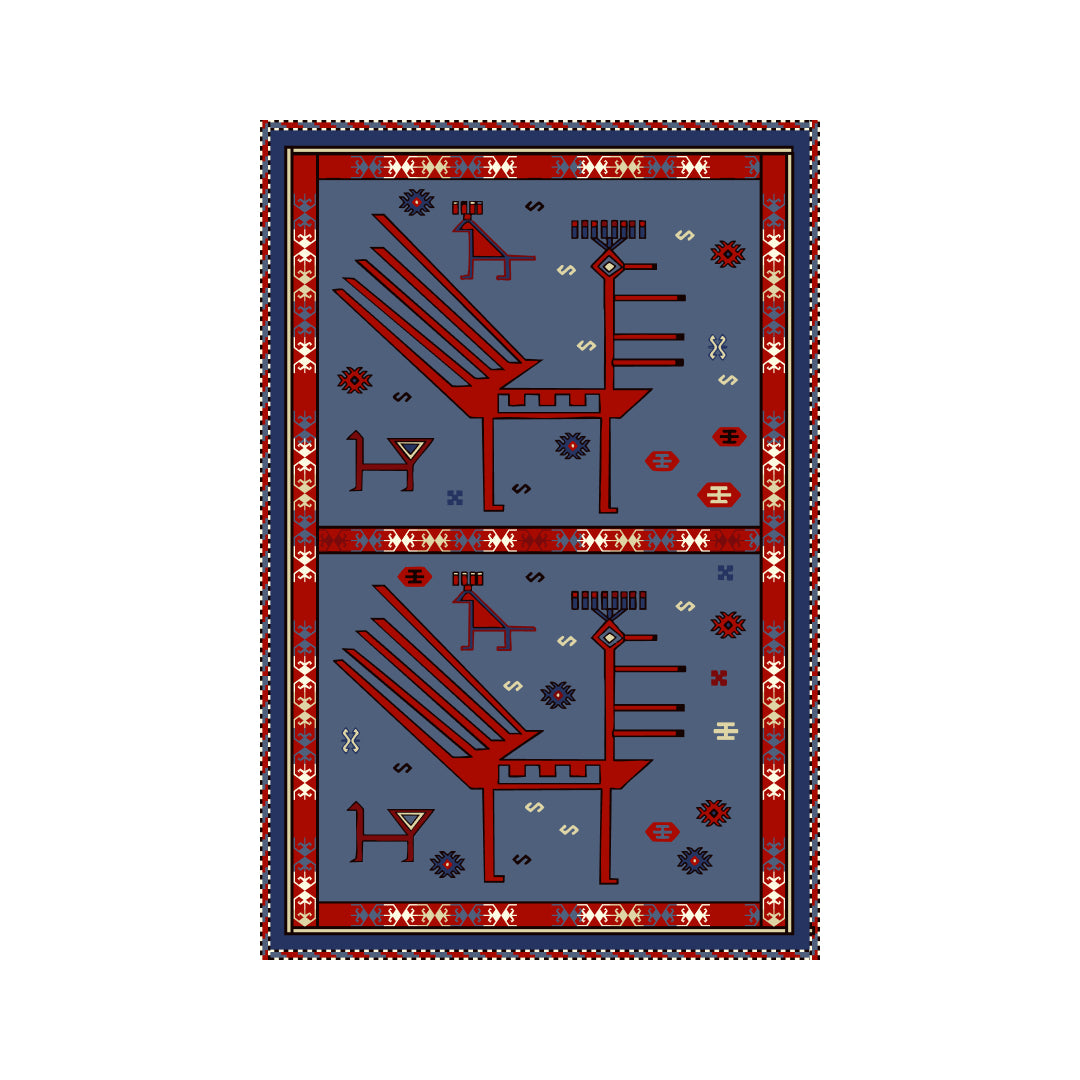 Handwoven VR2 Rug - - Arconiz