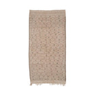 Hemp Bouquet Handwoven Vintage Rug, Anatolian Design - 01-00178 - Arconiz