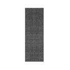 Machine Washable Solid Dark Gray Area Rug (Kid & Pet Friendly) - LOL-77010-ANT-2X6-4.4 - Arconiz