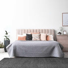 Machine Washable Solid Dark Gray Area Rug (Kid & Pet Friendly) - LOL-77010-ANT-2X6-4.4 - Arconiz