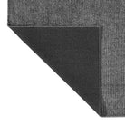 Machine Washable Solid Dark Gray Area Rug (Kid & Pet Friendly) - LOL-77010-ANT-2X6-4.4 - Arconiz
