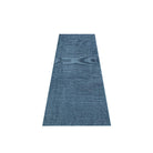 Machine Washable Solid Blue Area Rug - Slate Blue, Recycled - LOL-77032-BLU-2X6-4.4 - Arconiz