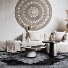 5x7 Black and White Area Rug - Soft, High Density, No Shedding - RUB-27216-BLA-5X7-5.1 - Arconiz