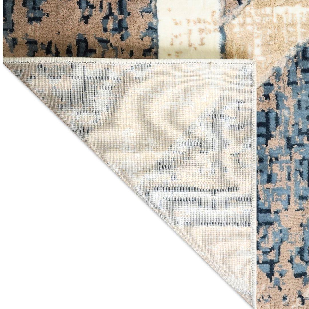 Soft High Pile Area Rug, Blue - Thick, Durable High Traffic Carpet - RUB-23301-BLU-2X3-5.1 - Arconiz