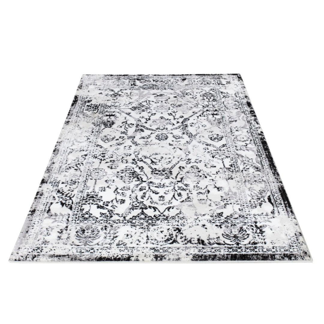 Modern Abstract Area Rug - Beige, Gray, Taupe, Off-white - RUB-27109-CRE-3X5-5.1 - Arconiz