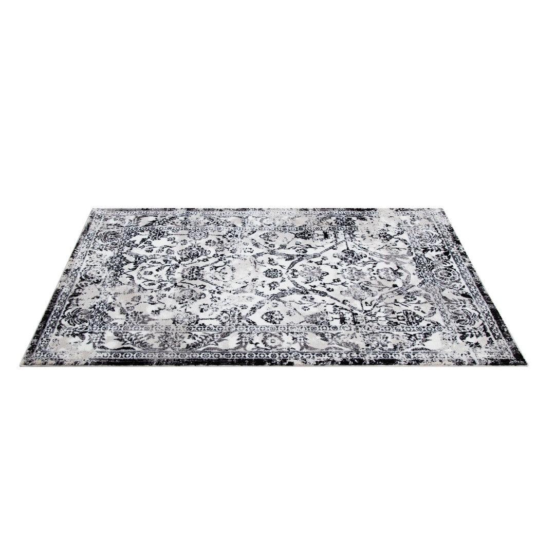 Modern Abstract Area Rug - Beige, Gray, Taupe, Off-white - RUB-27109-CRE-3X5-5.1 - Arconiz