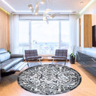 Modern Abstract Area Rug - Beige, Gray, Taupe, Off-white - RUB-27109-CRE-3X5-5.1 - Arconiz