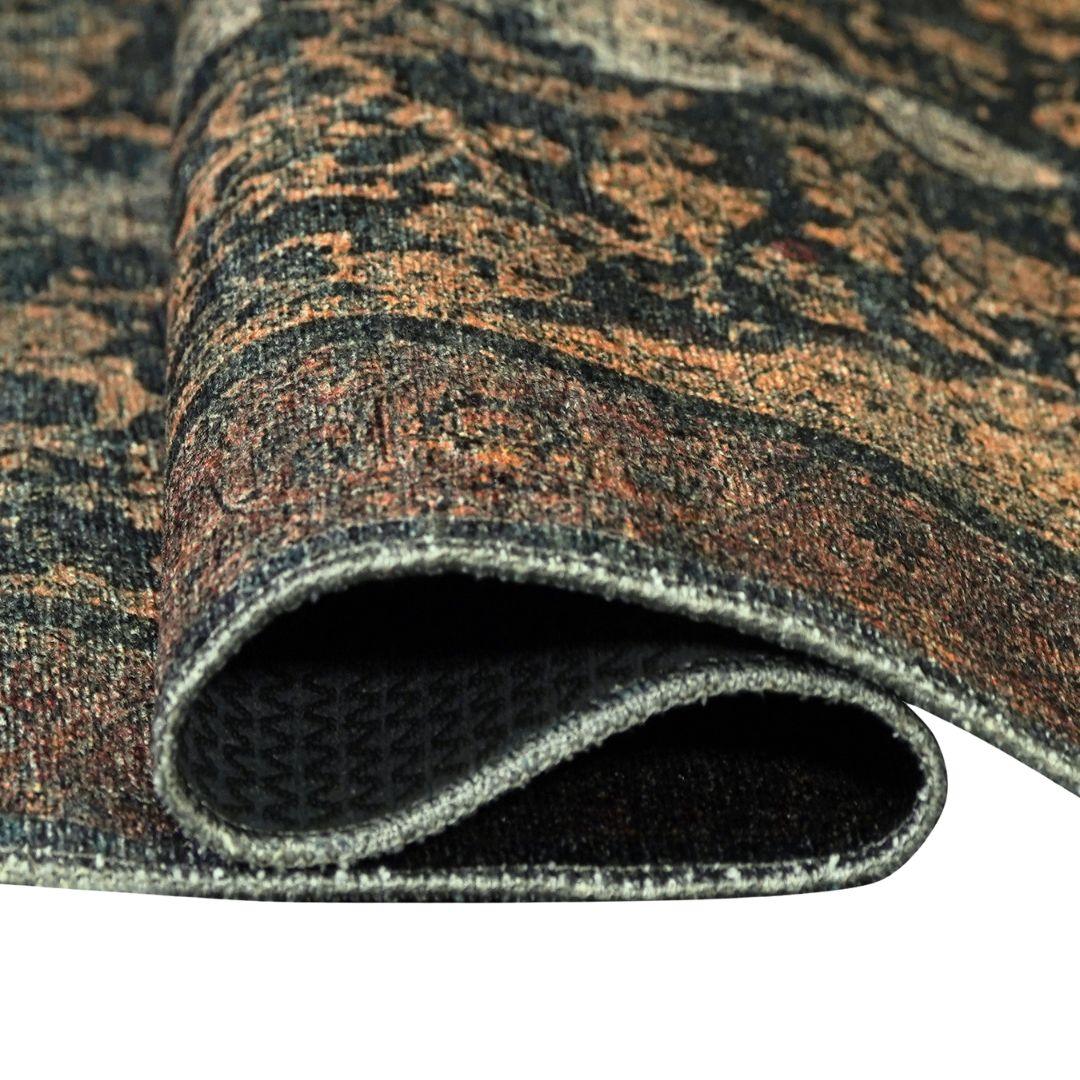 Machine Washable Green Area Rug, Eco-Friendly and Kid-Friendly - SAP-P1071-GREN-2X3-2.3.1 - Arconiz