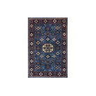 Machine Washable Blue Area Rug, Navy/Light Blue/Cream/Red/Indigo - SAP-P1114-BLU-5X7-3.1.1 - Arconiz