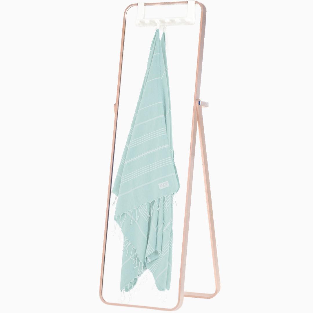 Luxurious Turkish Cotton Beach Towel Aqua - HS-20N6-NPSR - Arconiz