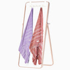 Premium Turkish Cotton Beach Towel Sultan ( Set of 4 Piece ) Purple - Dark Coral - Sul-Pest-285-95175-4S-LL-DC - Arconiz