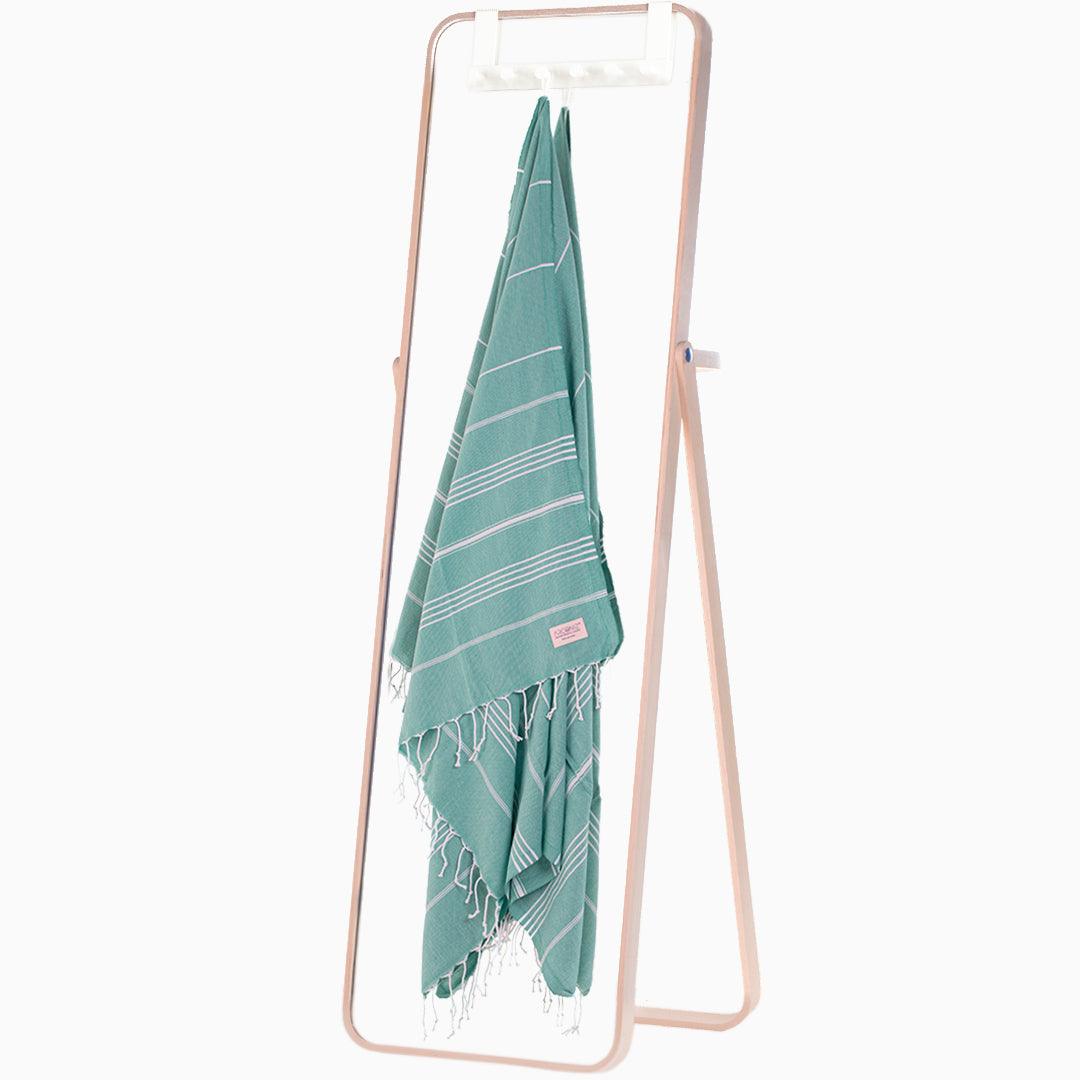 Luxurious Turkish Cotton Beach Towel Set (2 Pack) Teal - Sul-Pest-285-95175-2S-Teal - Arconiz