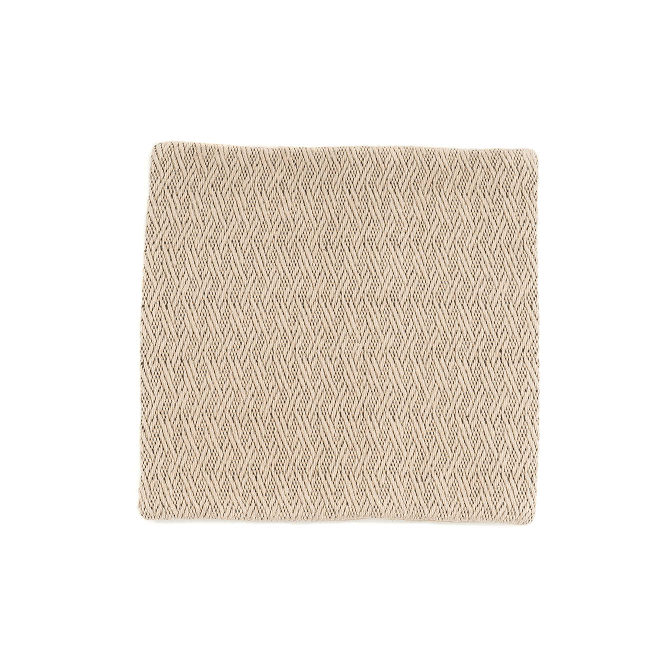 Idioms Handwoven Chevron Hemp Pillow Case Beige - 9IHRDOK002003 - Arconiz