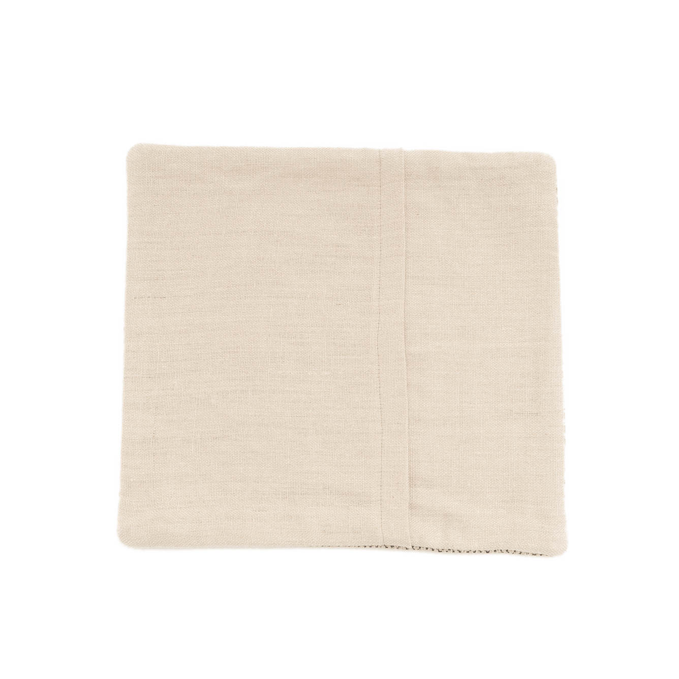Scales Handwoven Hemp Pillow Case, Chevron Beige - 9IHRDOK002006 - Arconiz
