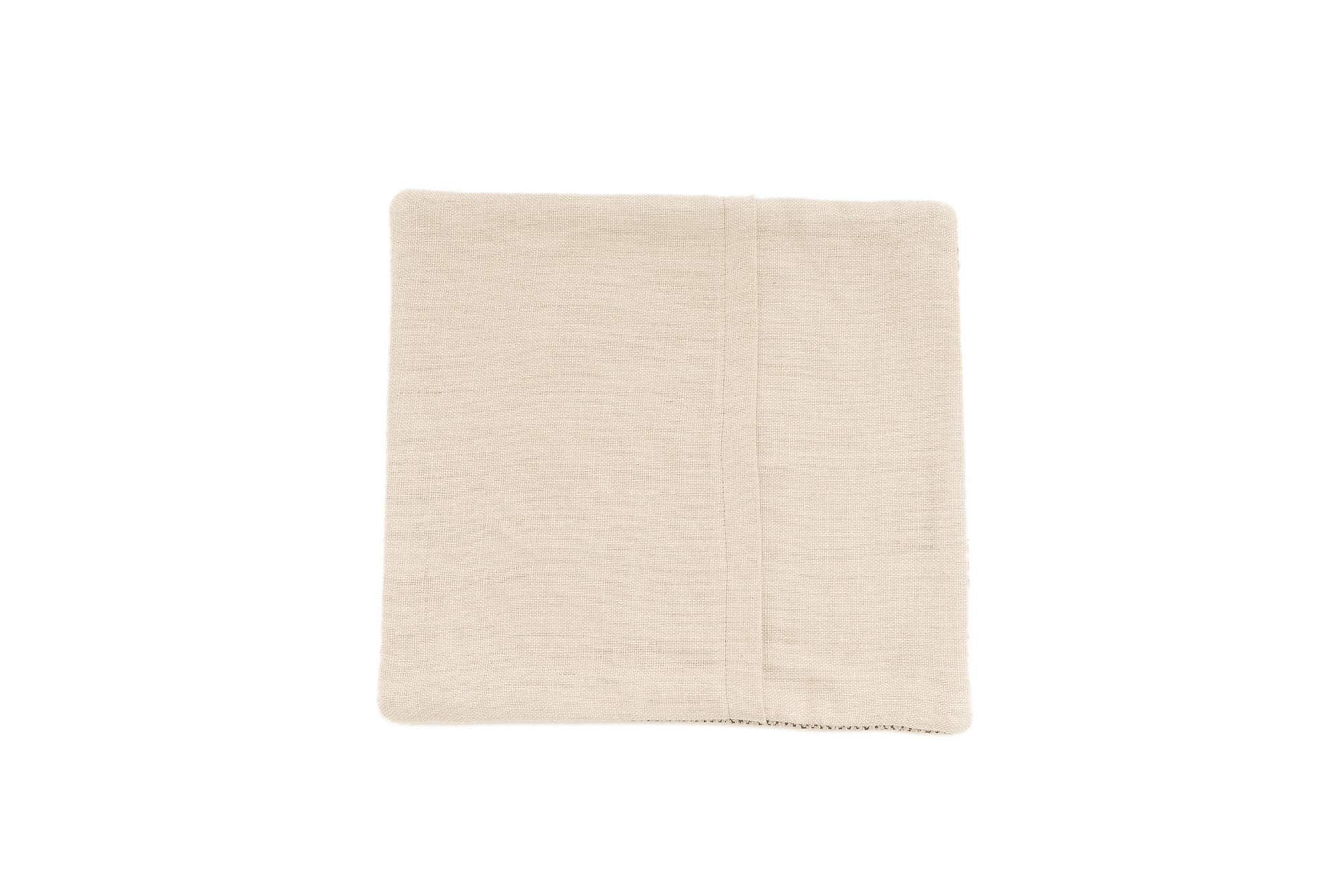 Scales Handwoven Hemp Pillow Case, Chevron Beige - 9IHRDOK002006 - Arconiz