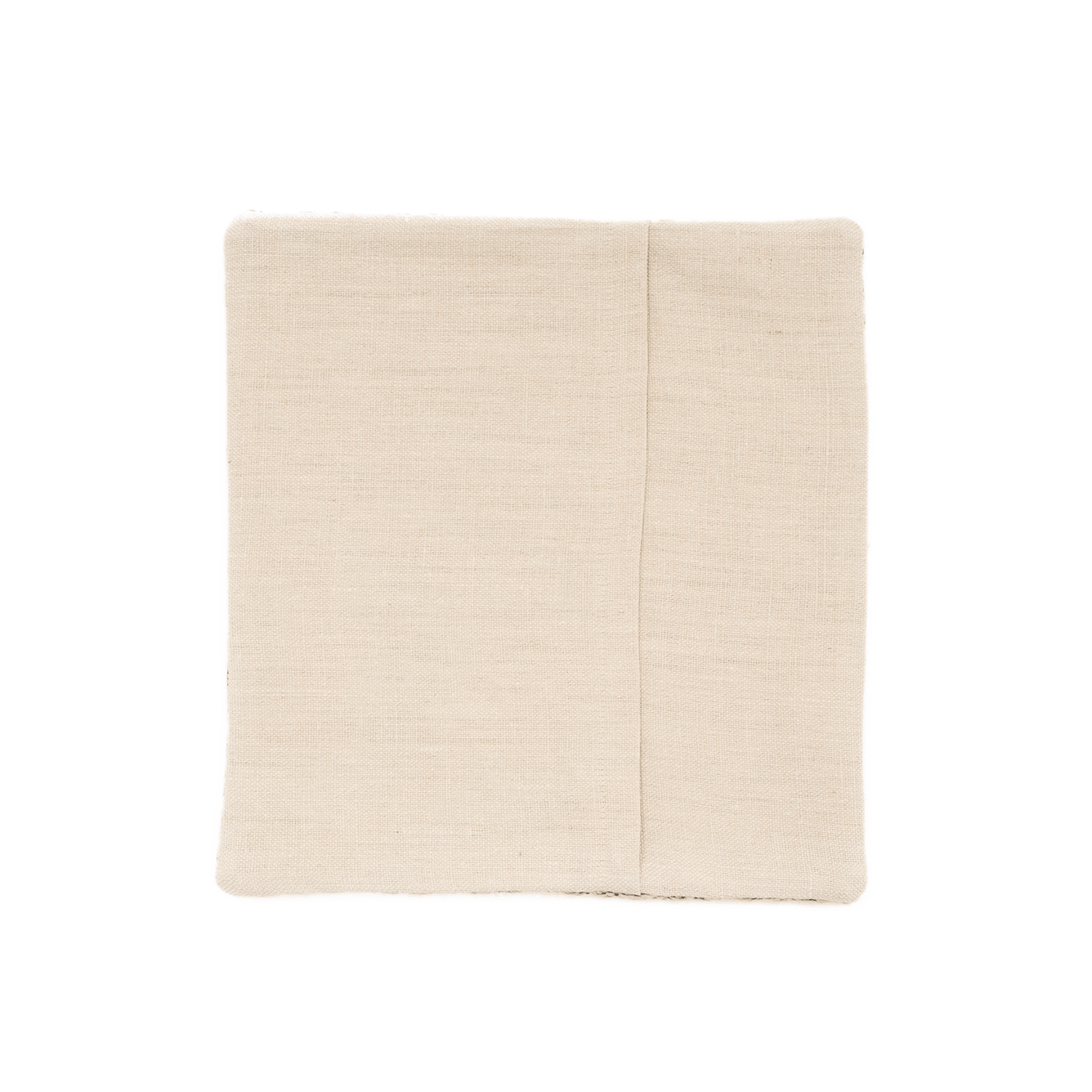 Fog Handwoven Hemp Pillow Case, Bohemian Diamond-Weave Beige - 9IHRDOK002009 - Arconiz