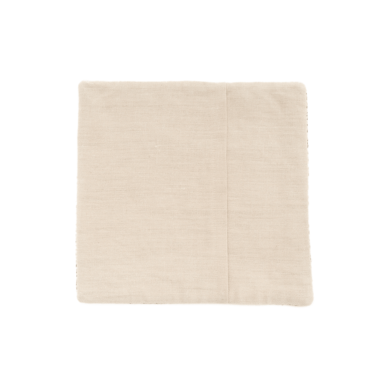 Handwoven Hemp Pillow Case, Beige - 9IHRDOK002011 - Arconiz