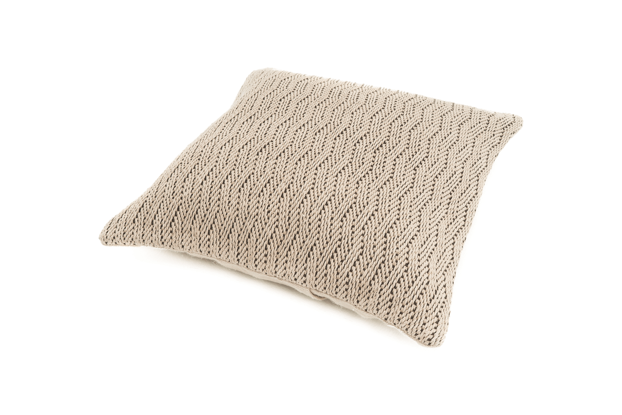 Handwoven Hemp Pillow Case, Beige - 9IHRDOK002011 - Arconiz