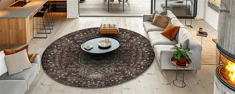 Styling Tips for Round Area Rugs