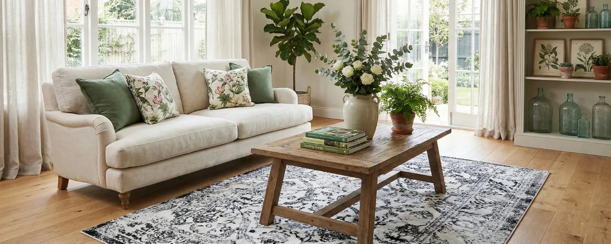 Floral & Botanical Area Rugs | Arconiz
