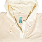 Beige Hooded Poncho Towel – view 3 – Arconiz
