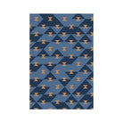 "Game Board" Handwoven Hemp Rug - - Arconiz