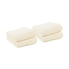 White Pure Basics 4 Pack Washcloths – view 3 – Arconiz