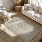 Vintage Cream Turkish Medallion Rug - TUR-CRM-OTT-69-004 - Arconiz