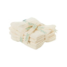 White Pure Basics 4 Pack Washcloths – view 4 – Arconiz